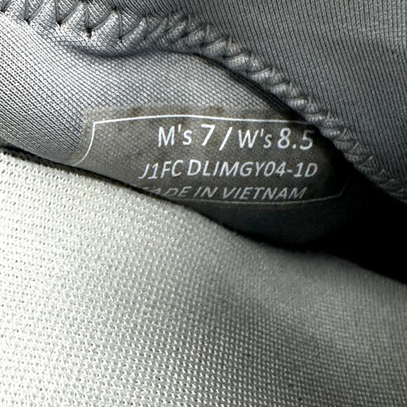 Kizik Lima Sneakers Rabbit Foam Outsoles Knit Upper Ankle Padding Gray M7 W8.5 - Picture 6 of 8